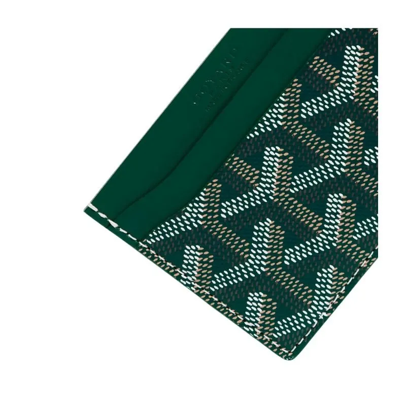 Goyard Saint Sulpice Card Holder 'Green'