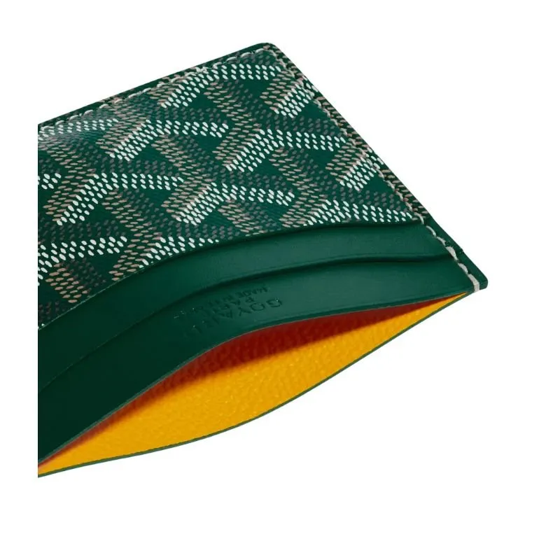 Goyard Saint Sulpice Card Holder 'Green'