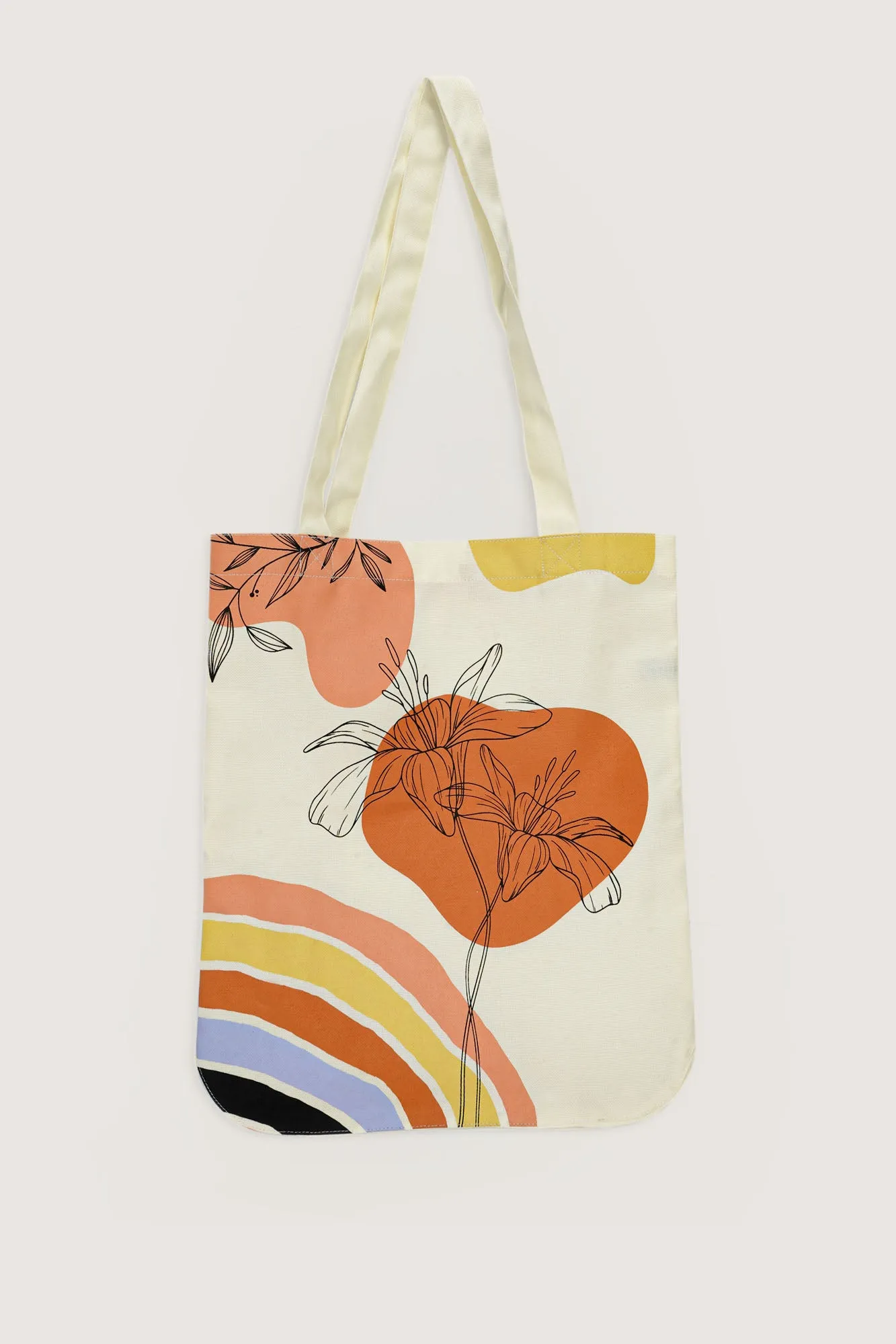 Graphic Canvas Tote Bag