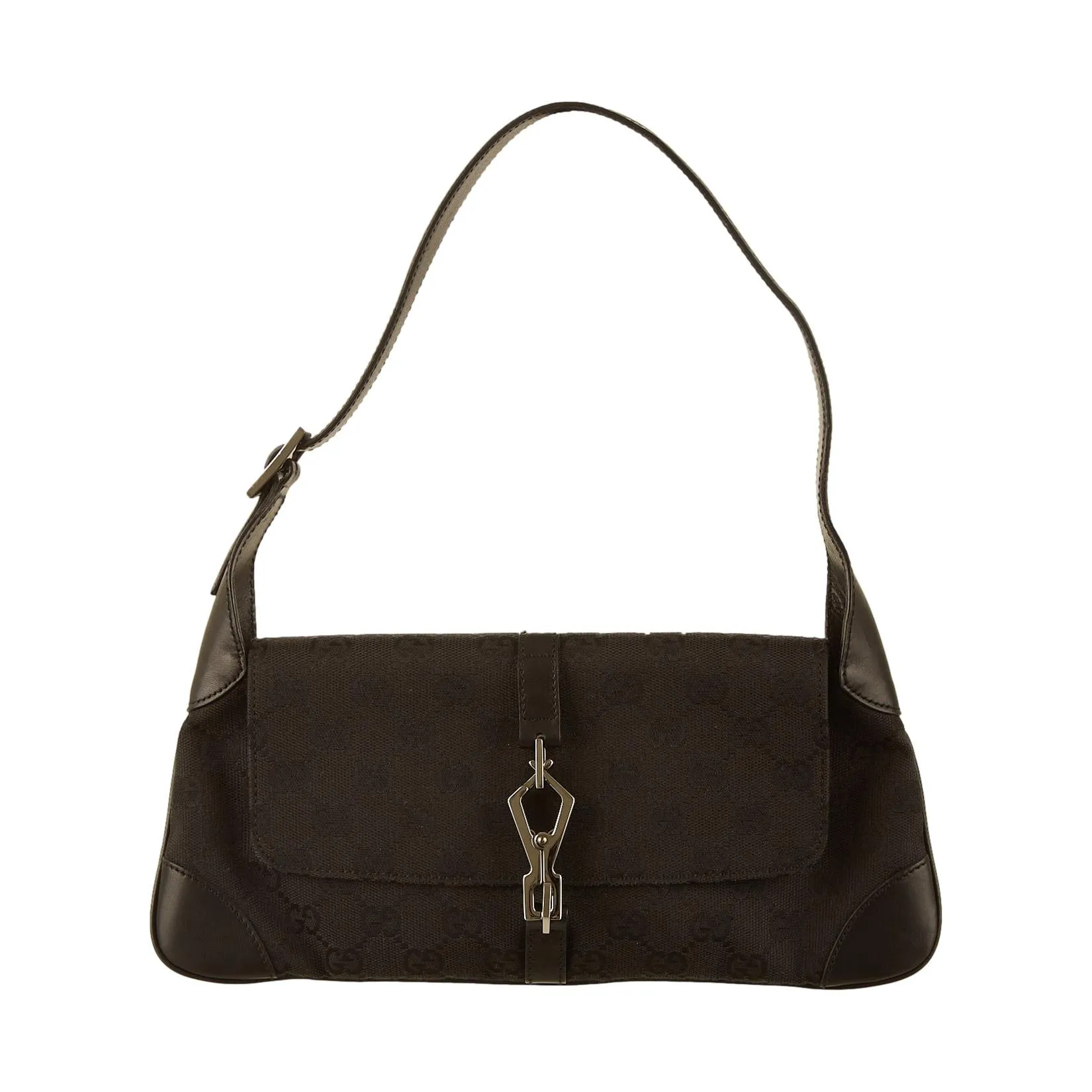 Gucci Black Logo Shoulder Bag