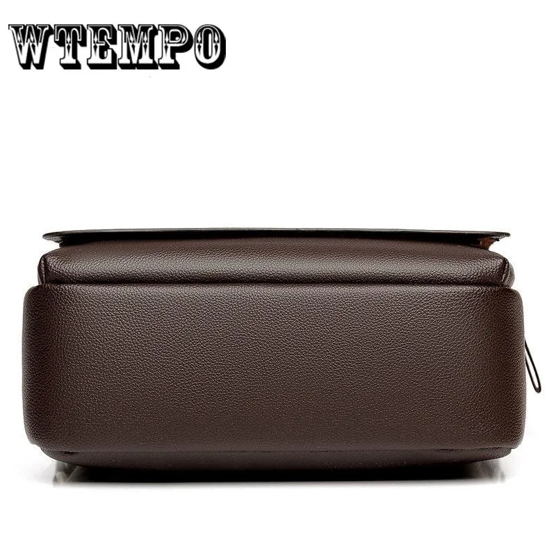 Handbags Men Briefcase Leather Crossbody Shoulder Bag Business Messenger Handbags