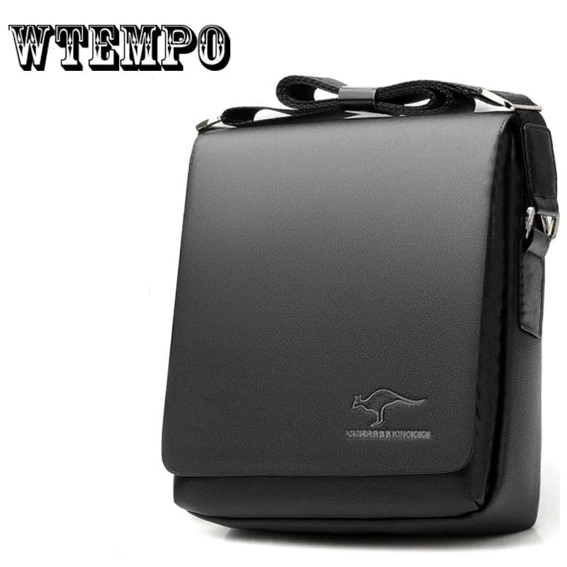 Handbags Men Briefcase Leather Crossbody Shoulder Bag Business Messenger Handbags