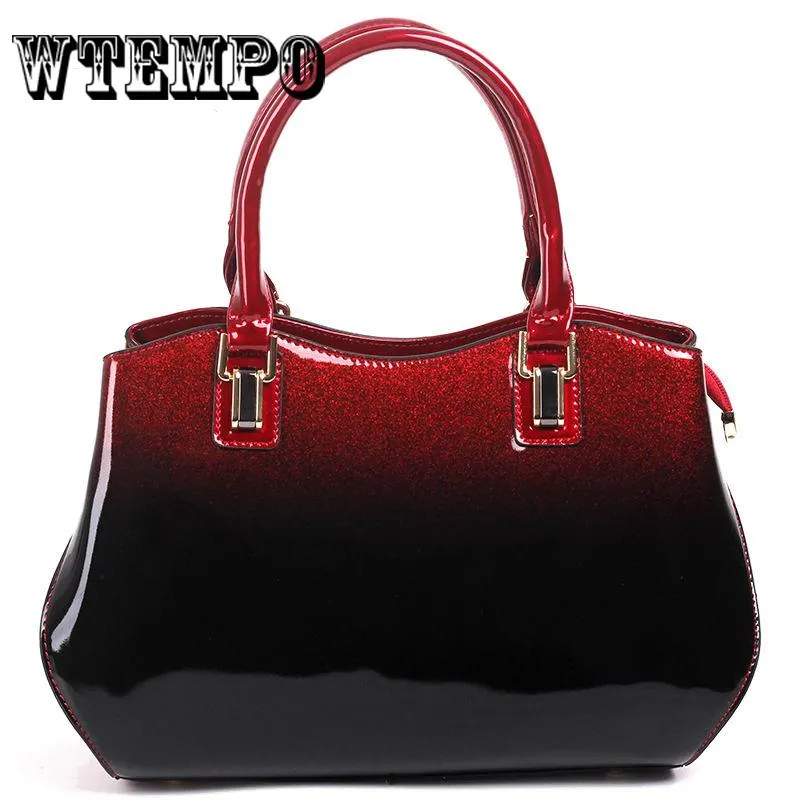 Handbags Women Patent Leather Handbag Shell Bag Women's Shoulder Bag Tote