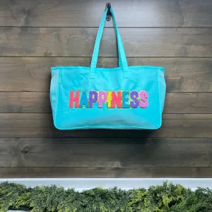 Happiness Sparkle Tote Bag