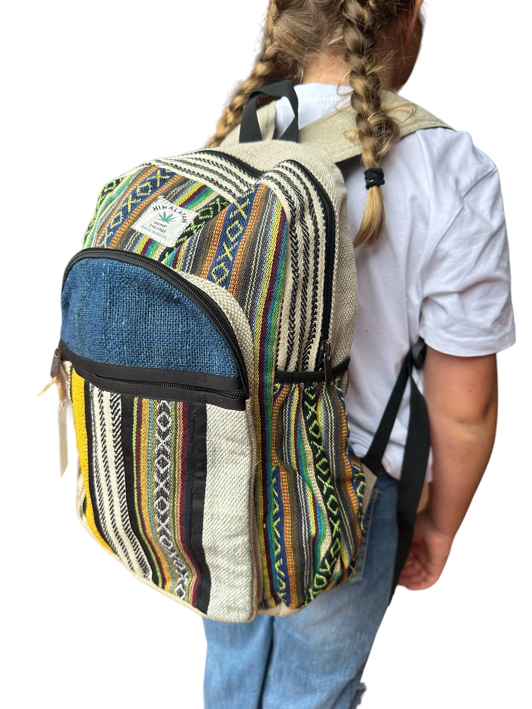 Hemp backpack #11