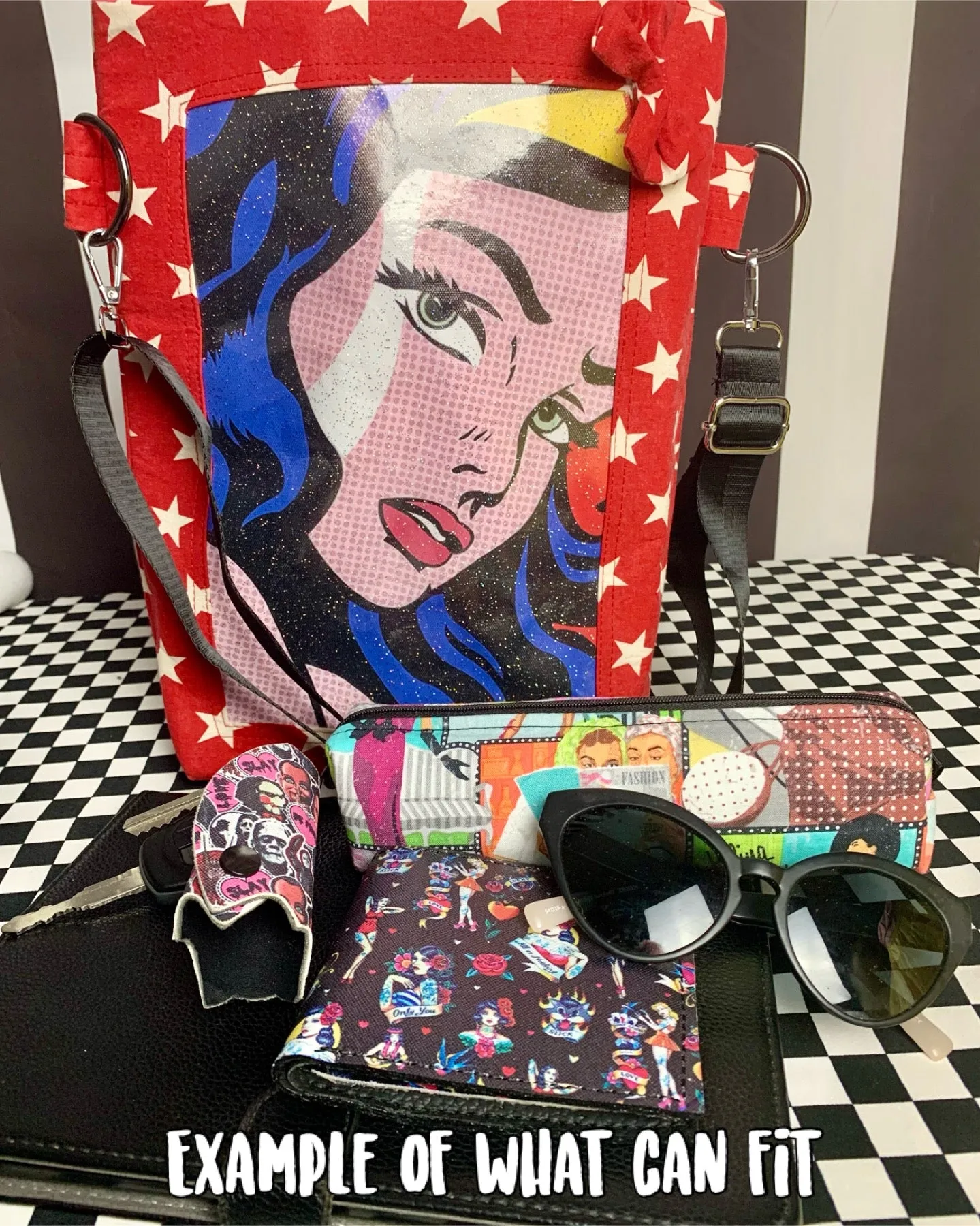 Jack fan art frame it crossbody bag