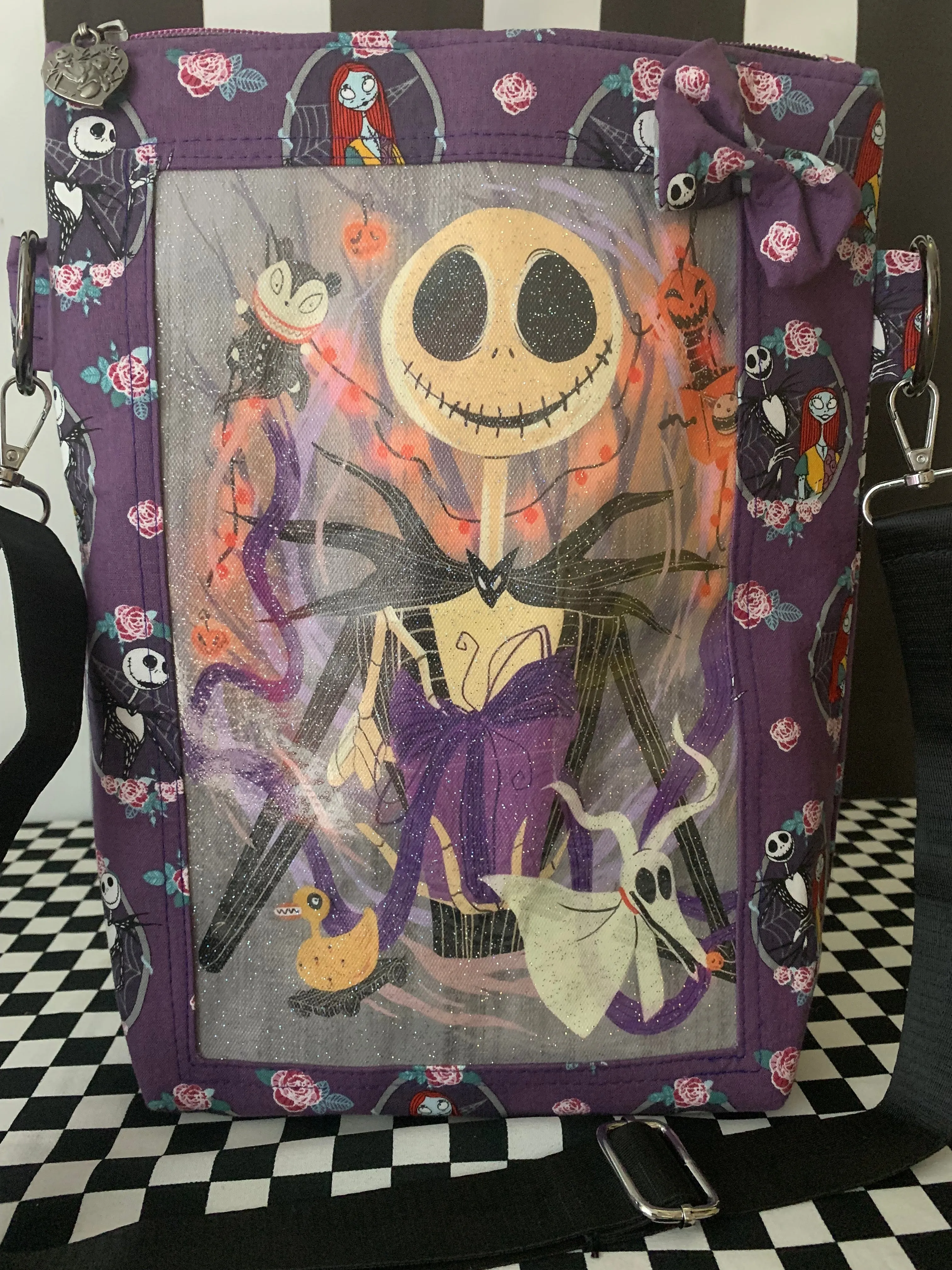 Jack fan art frame it crossbody bag