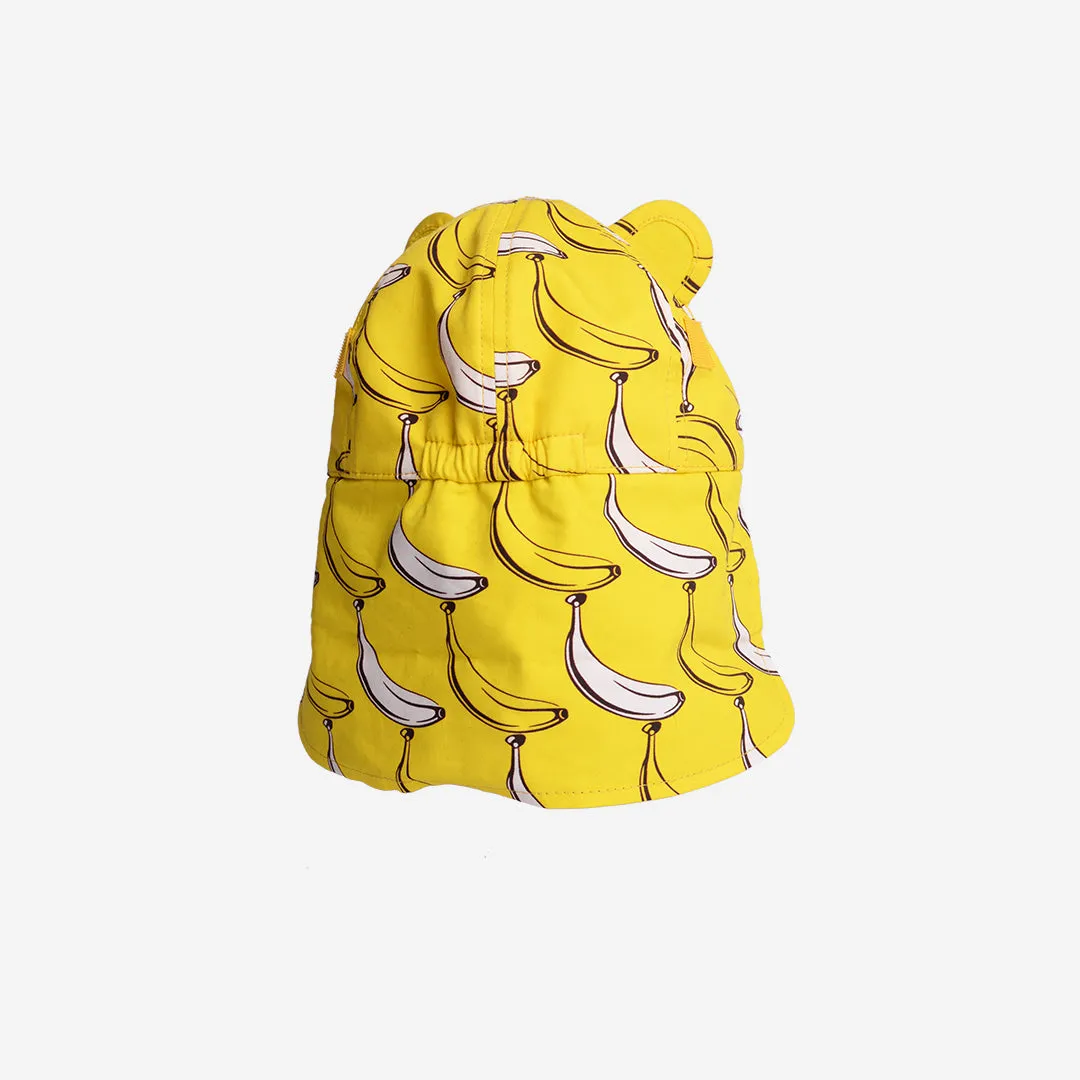 Kids Cub Hat with Neck Flap: Banana Split