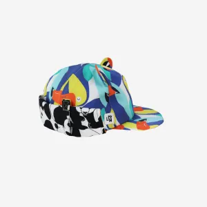 Kids Cub hat with neck flap: Toucan Play