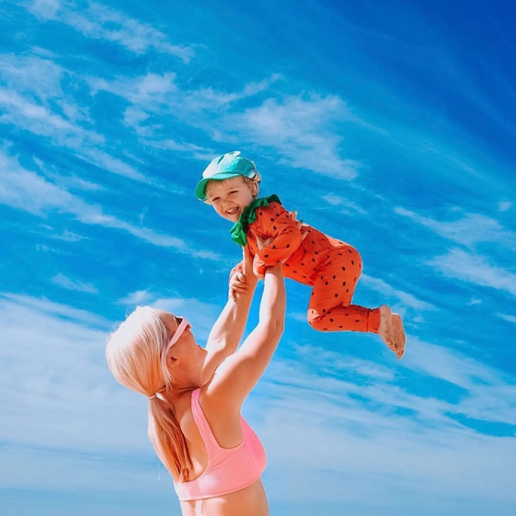 Kids Cub Sun Hat with Neck Flap: Turquoise