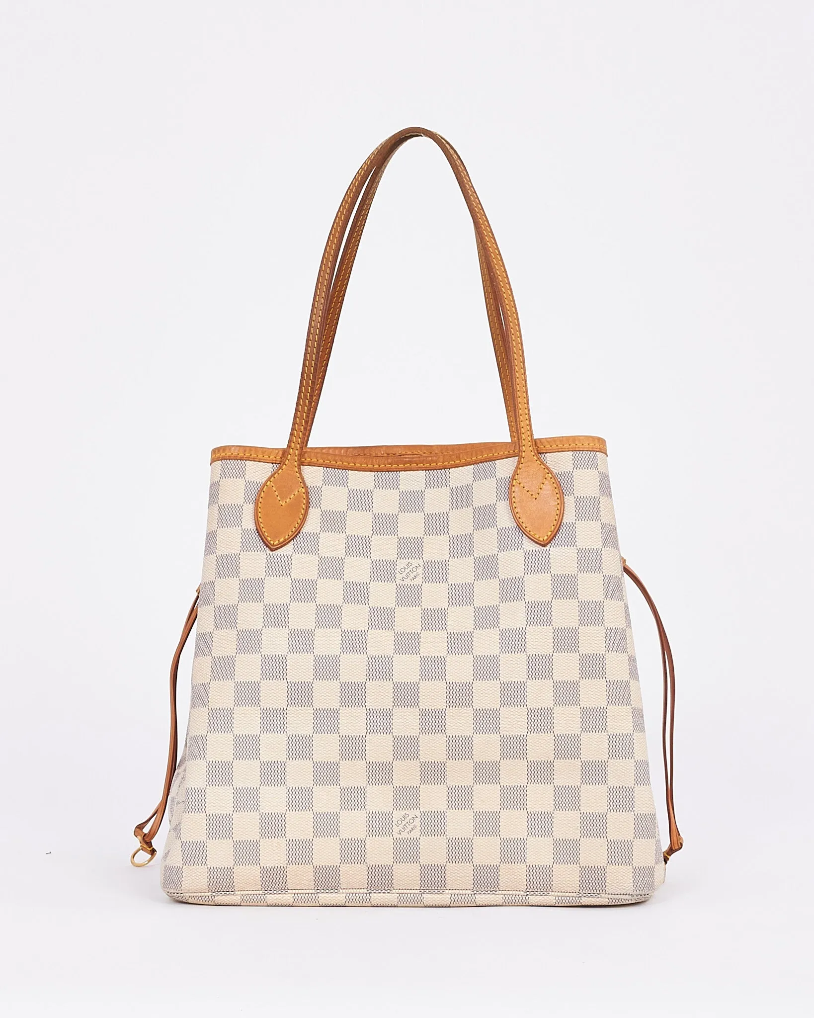 Louis Vuitton Damier Azur Canvas Neverfull MM Tote Bag