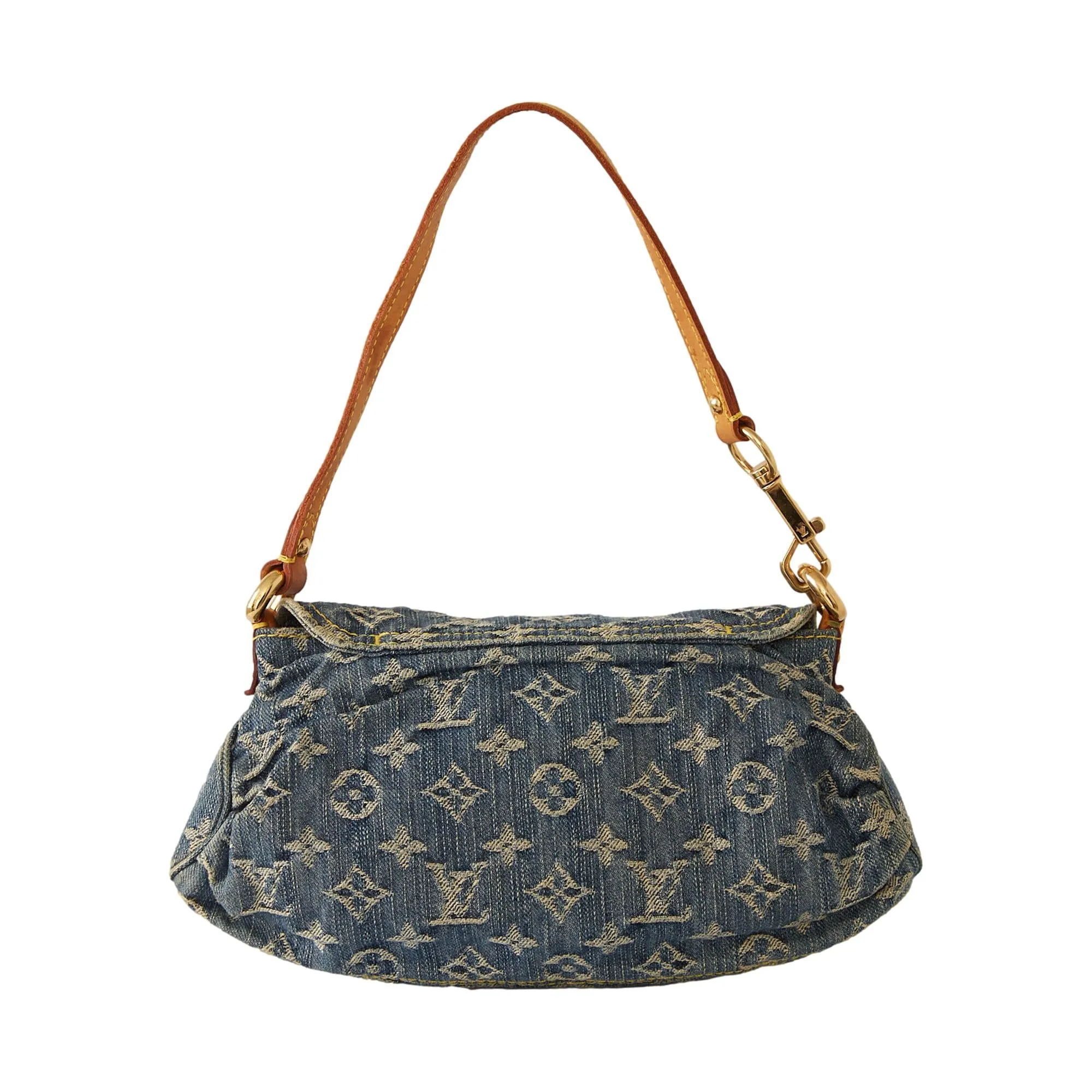 Louis Vuitton Denim Monogram Shoulder Bag