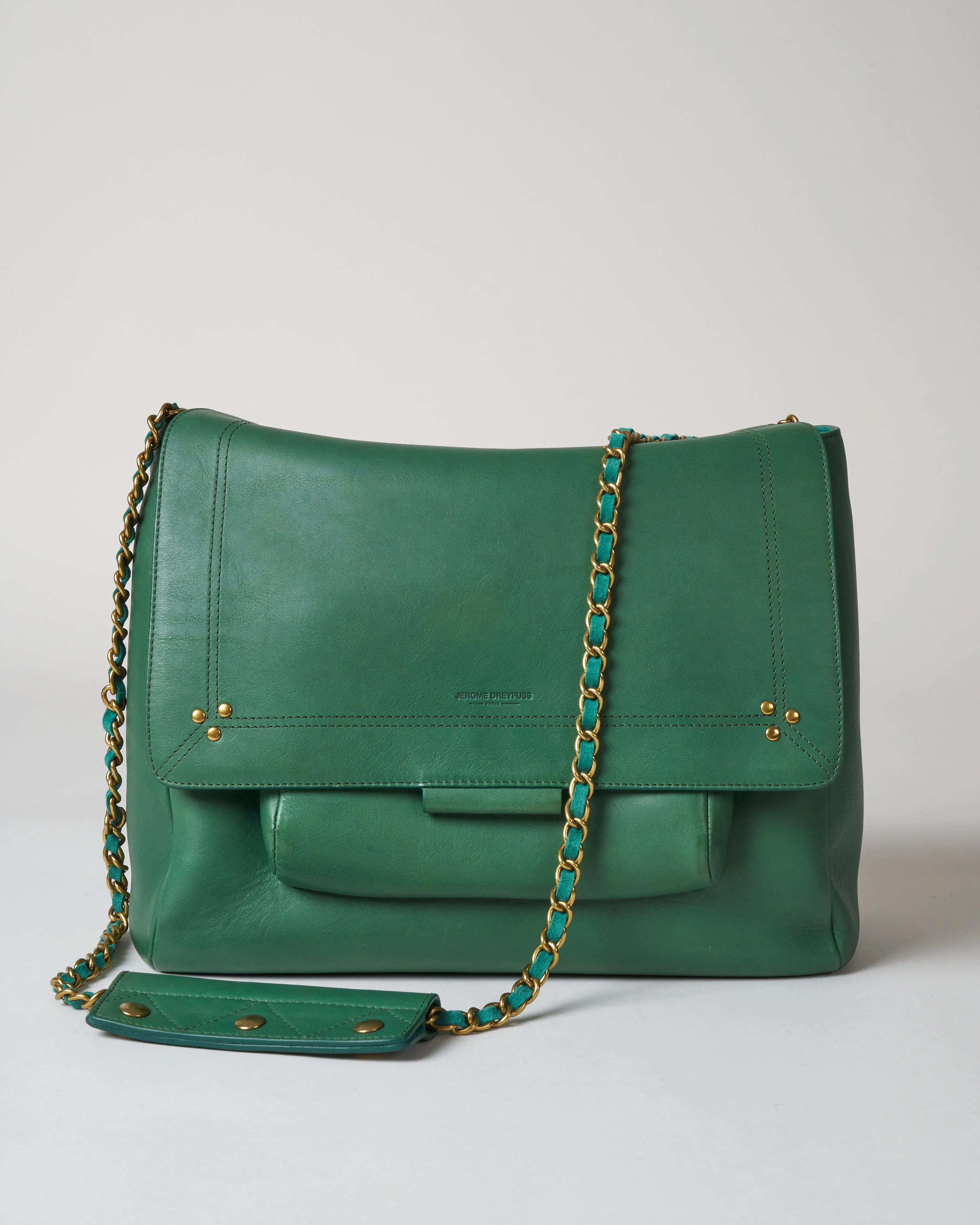 lulu xl shoulder bag - emeraude