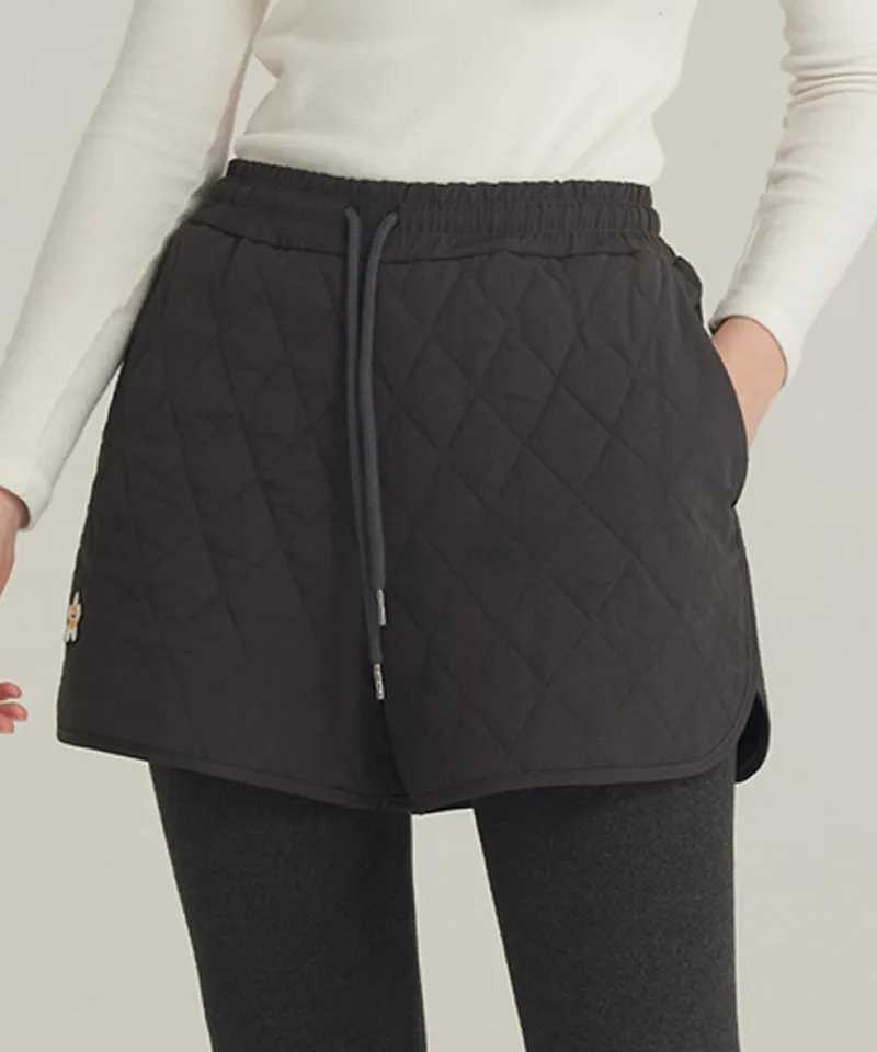 MACKY Golf: DIA Padded Shorts - Charcoal