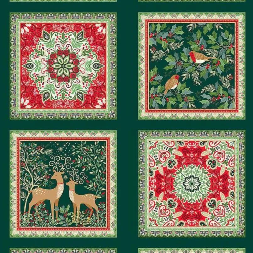 Makower | Enchanted | Christmas Panel