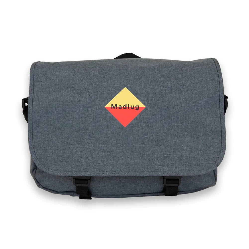 Marble Grey Messenger Bag