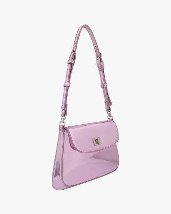 MILA BAG - METALLIC PINK