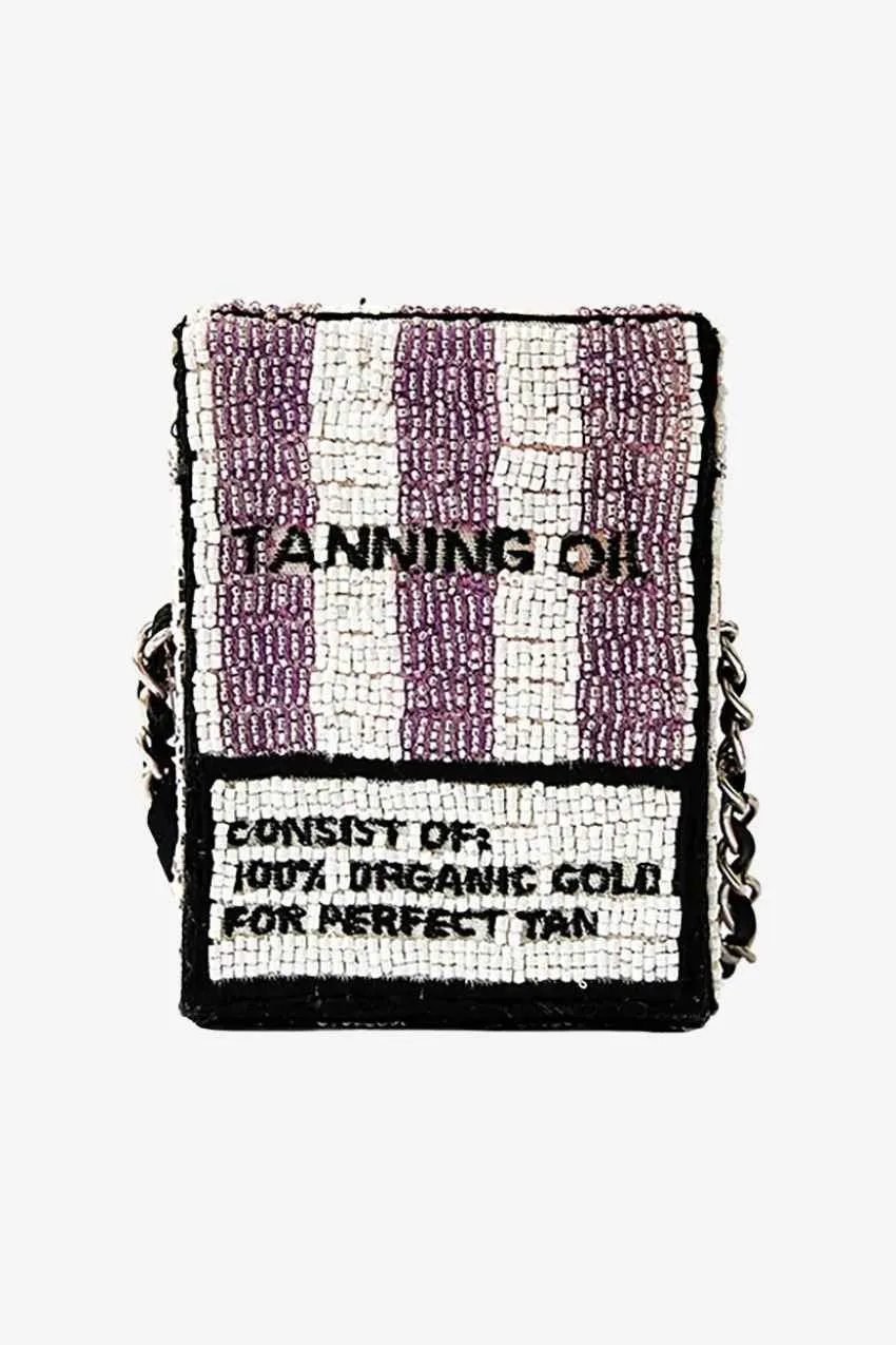 Mini Box Crossbody Bag "So Full Of Chic" Coconut Oil