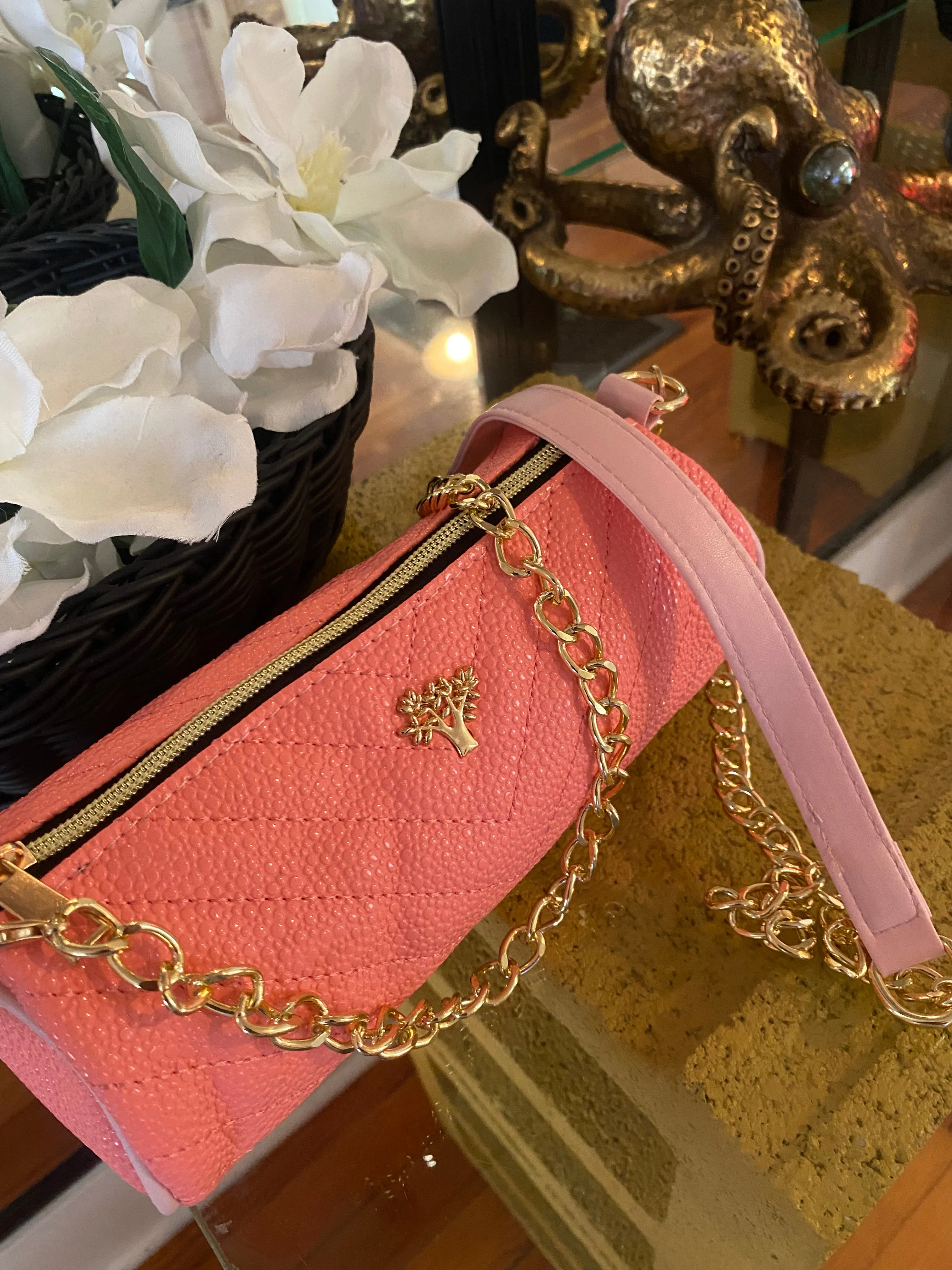 Mini Duffle (pink)