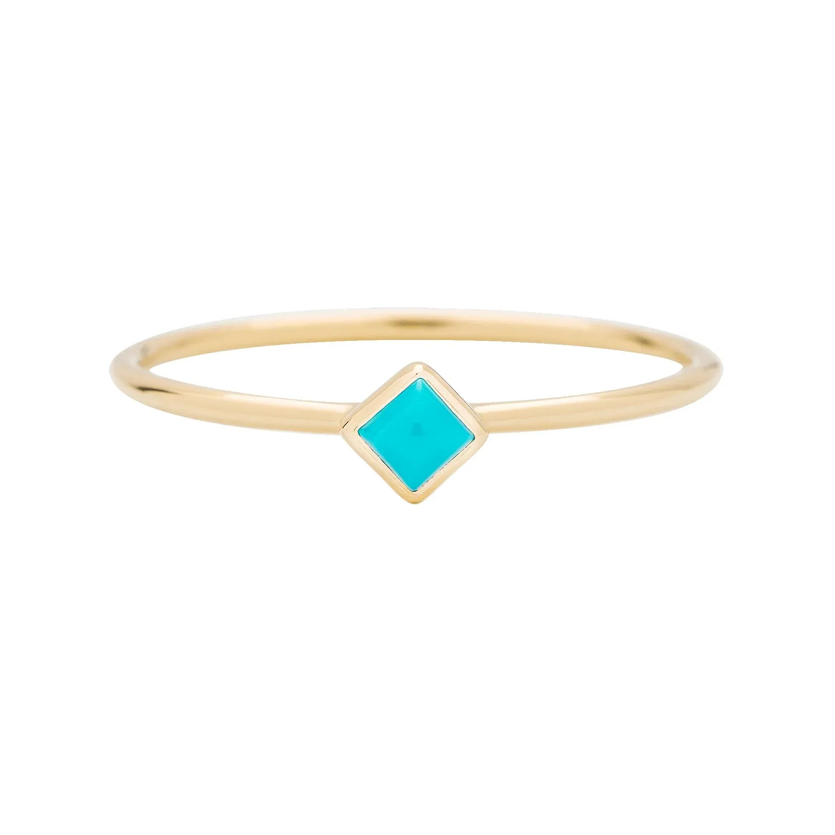 métier / turquoise stacking ring