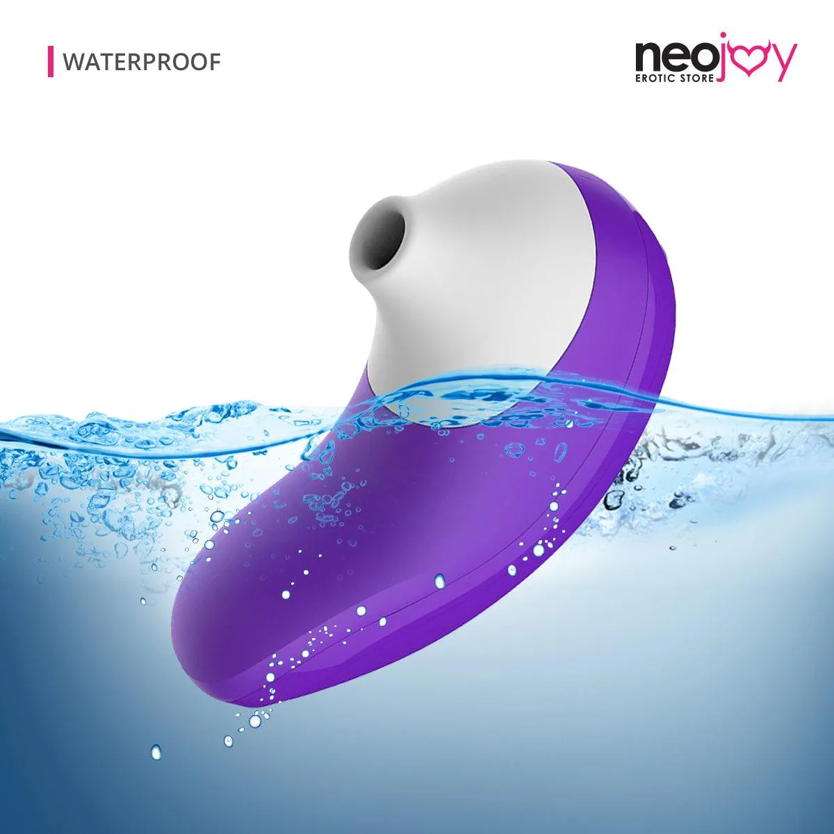 Neojoy Clito-Vibe - Clitoral Hand-Held Stimulator - 4 Vibration Modes and Intensities - Rechargeable Sex Toy For Women