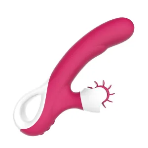 Neojoy Rabbit Dual Wheel Vibrator G-Spot Clitoral Stimulation Multi-Vibration