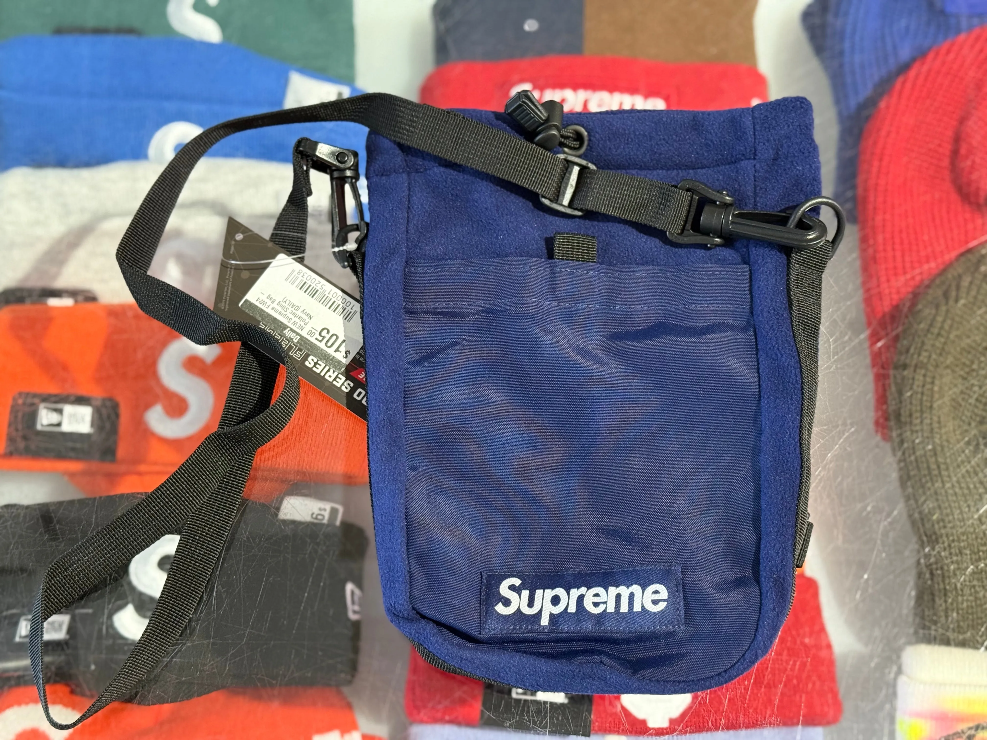 NEW Supreme FW24 Polartec Sling Bags