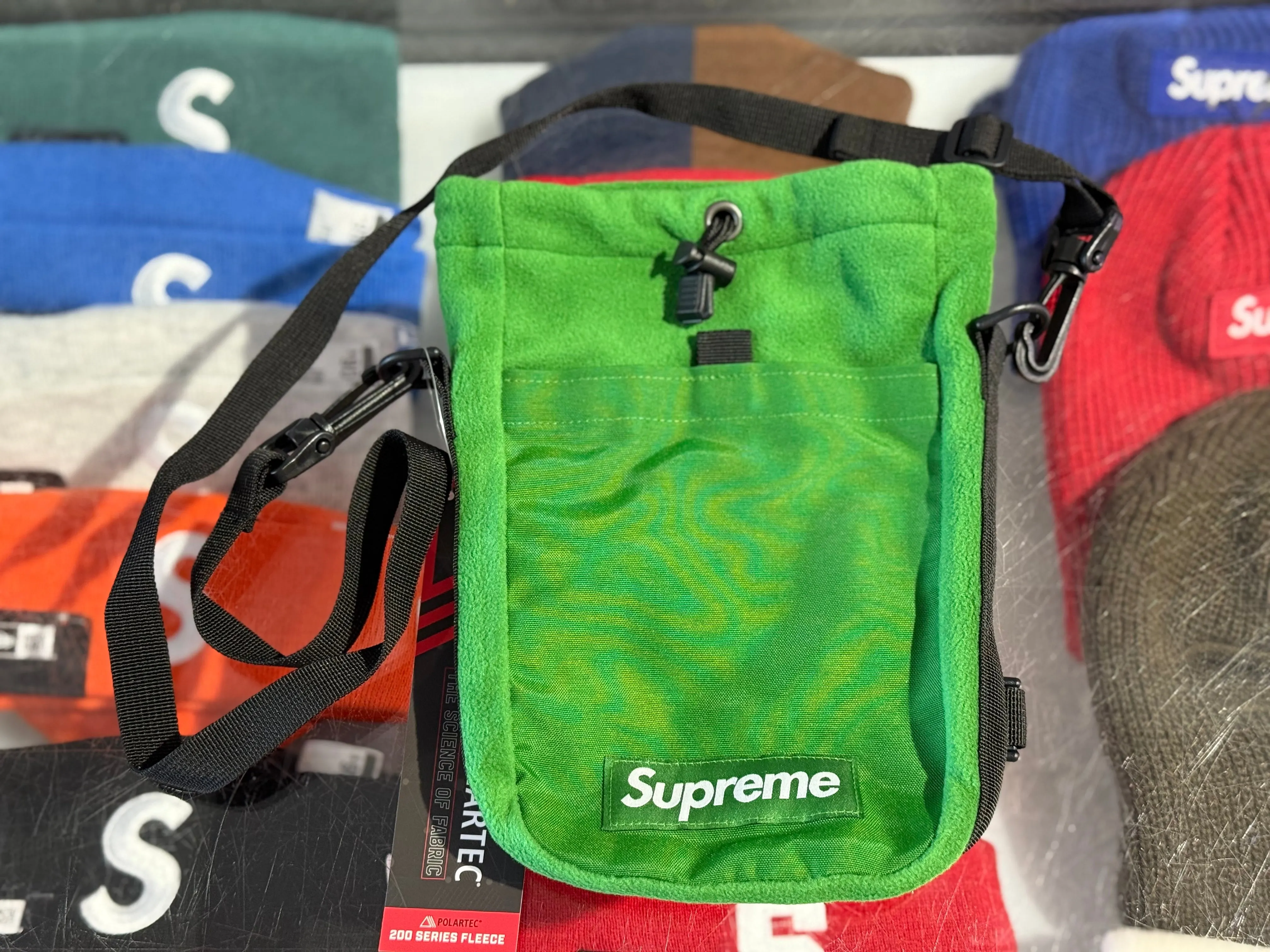 NEW Supreme FW24 Polartec Sling Bags