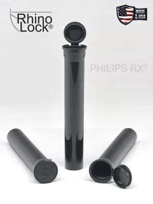 Philips RX 116mm Blunt Tube - Black - CPSC Child Resistant - (500 - 30,000 Count)