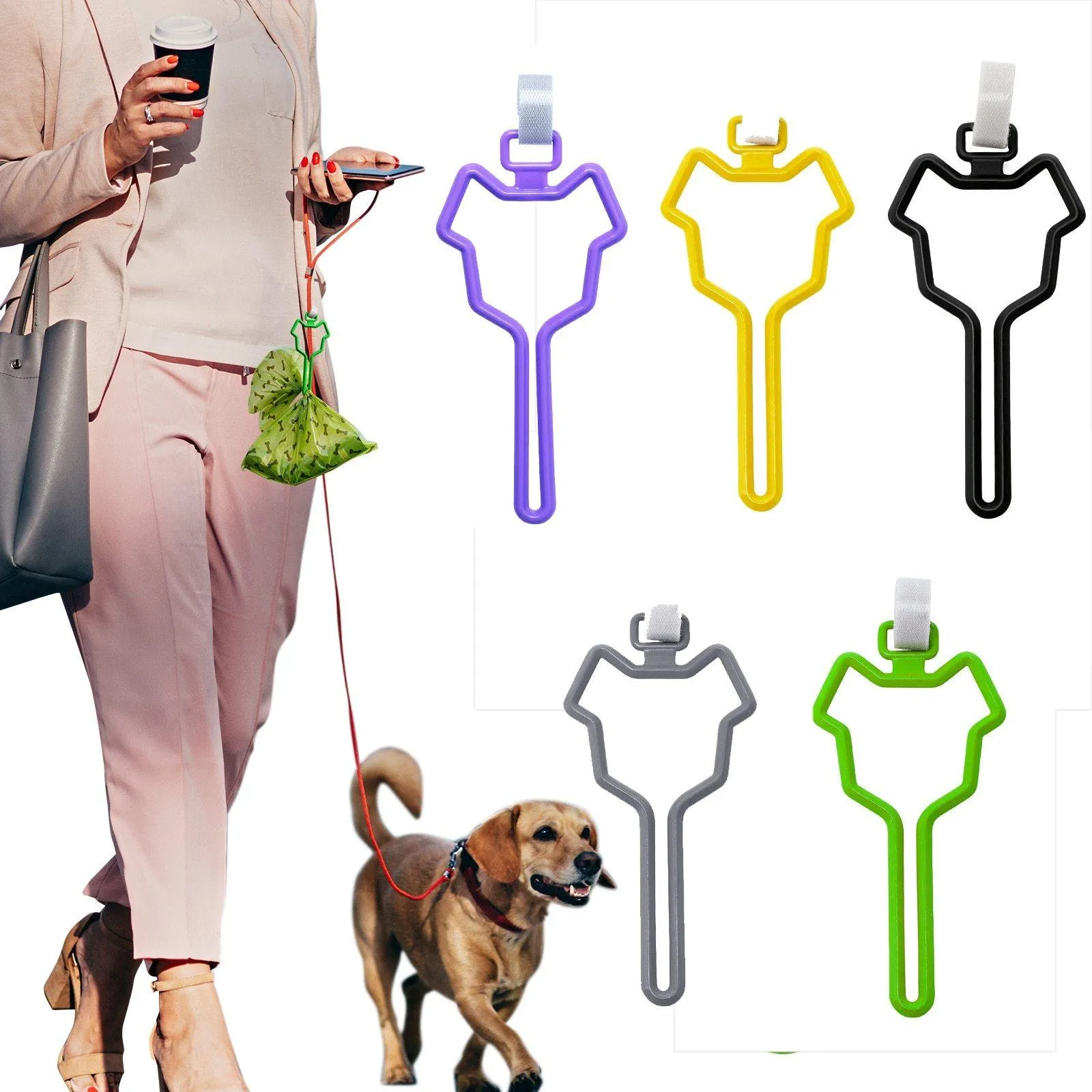 PoopHoop™ | Hands-Free Dog Waste Bag Holder