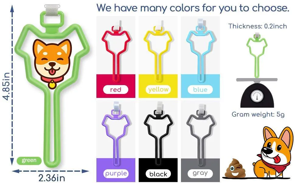 PoopHoop™ | Hands-Free Dog Waste Bag Holder