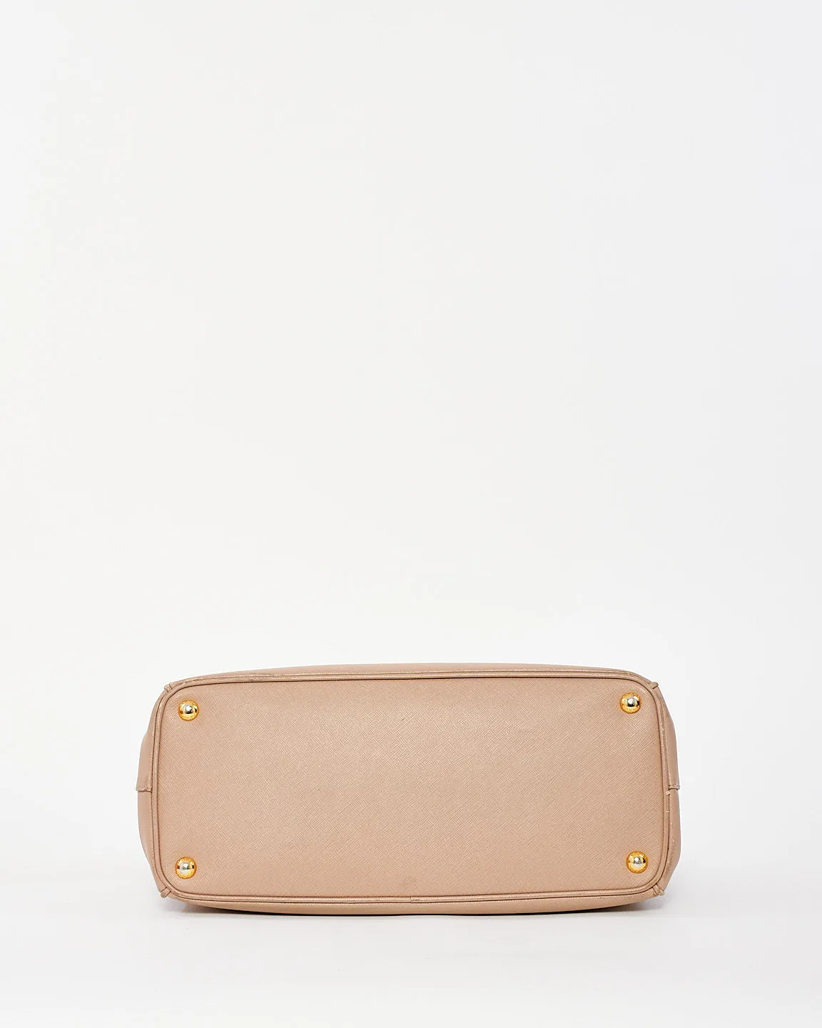 Prada Blush Saffiano Leather Large Galleria Double Zip Tote