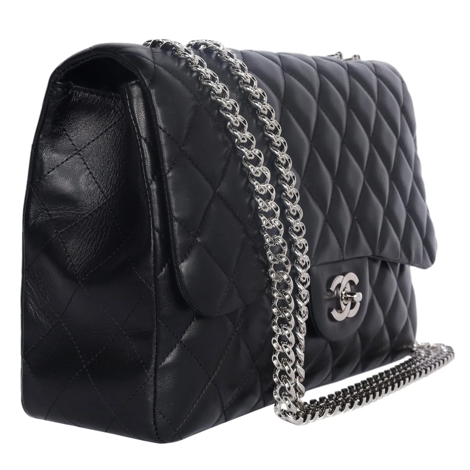 Quilted Leather Medium Classic Flap Bag