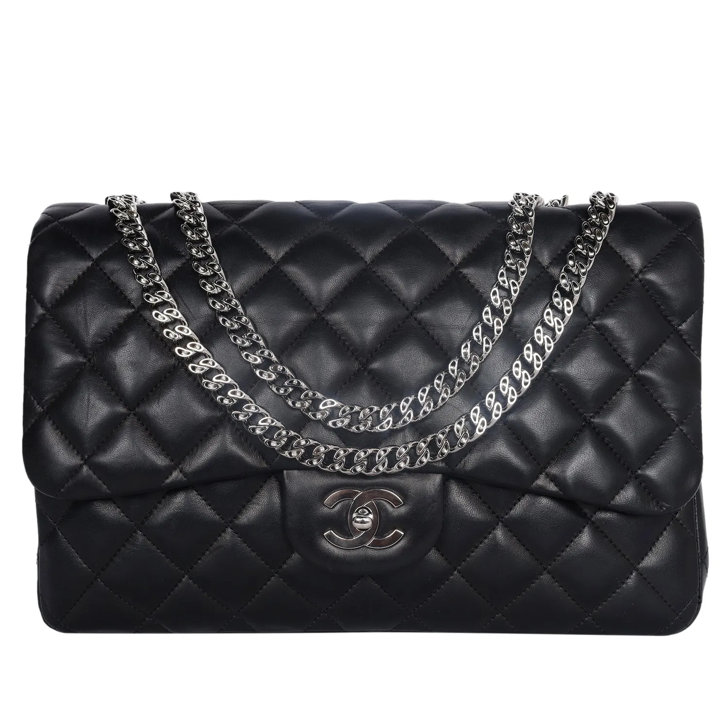 Quilted Leather Medium Classic Flap Bag