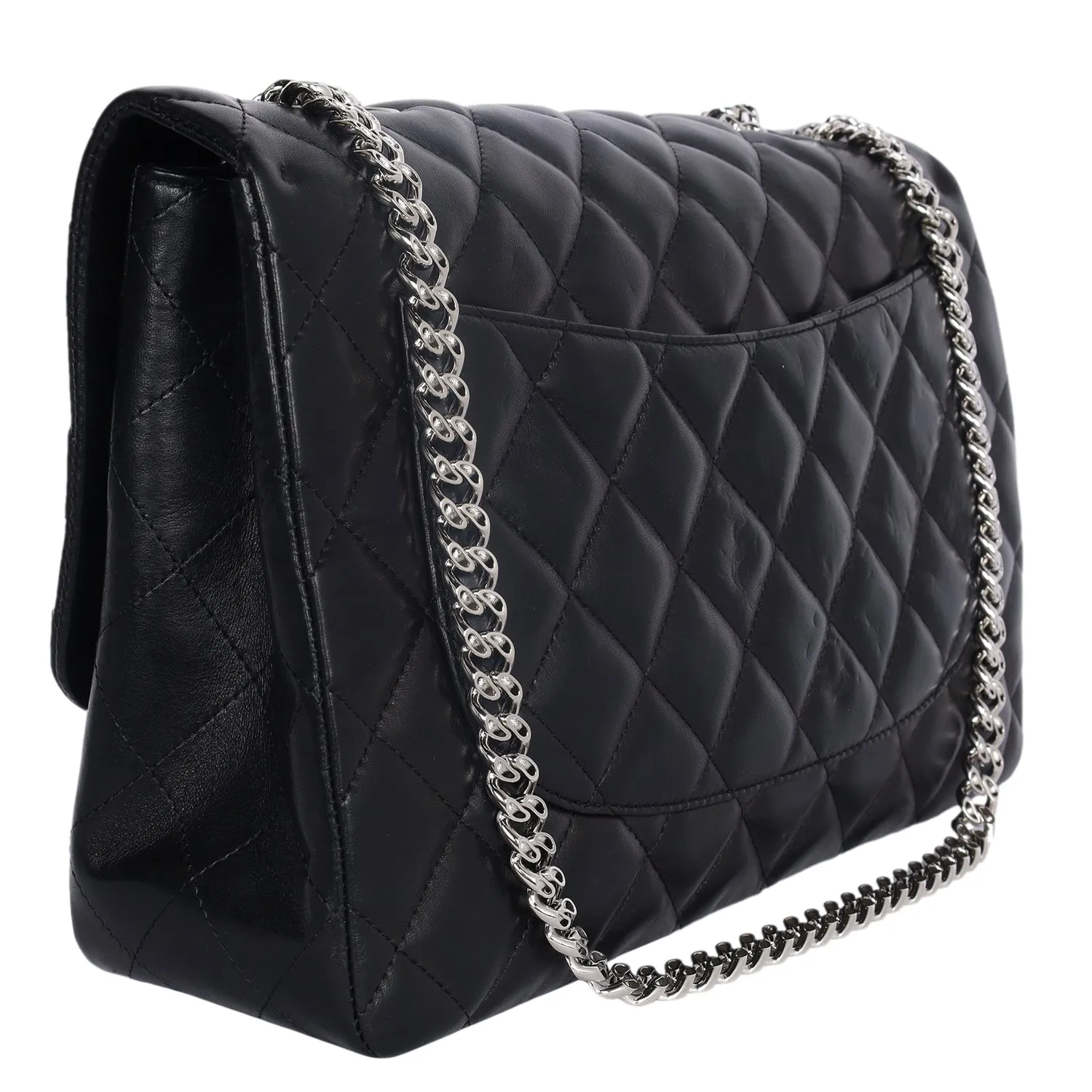 Quilted Leather Medium Classic Flap Bag