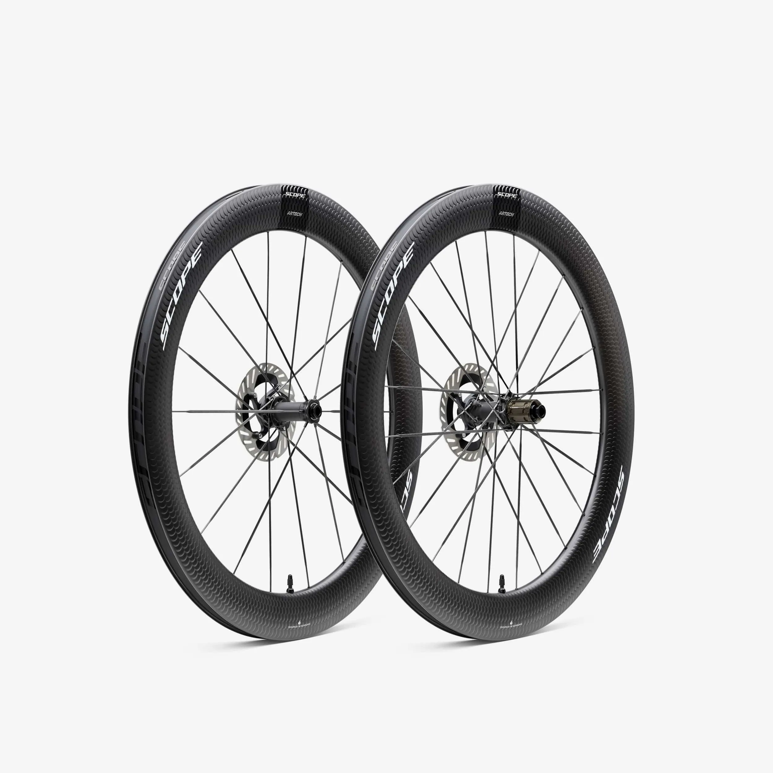 SCOPE Artech 6.A Road Disc Brake Wheelset - White