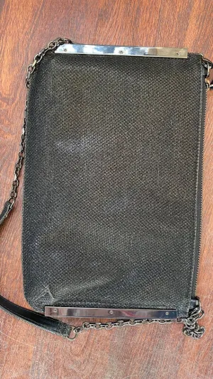 Shimmer Flat Shoulder Bag
