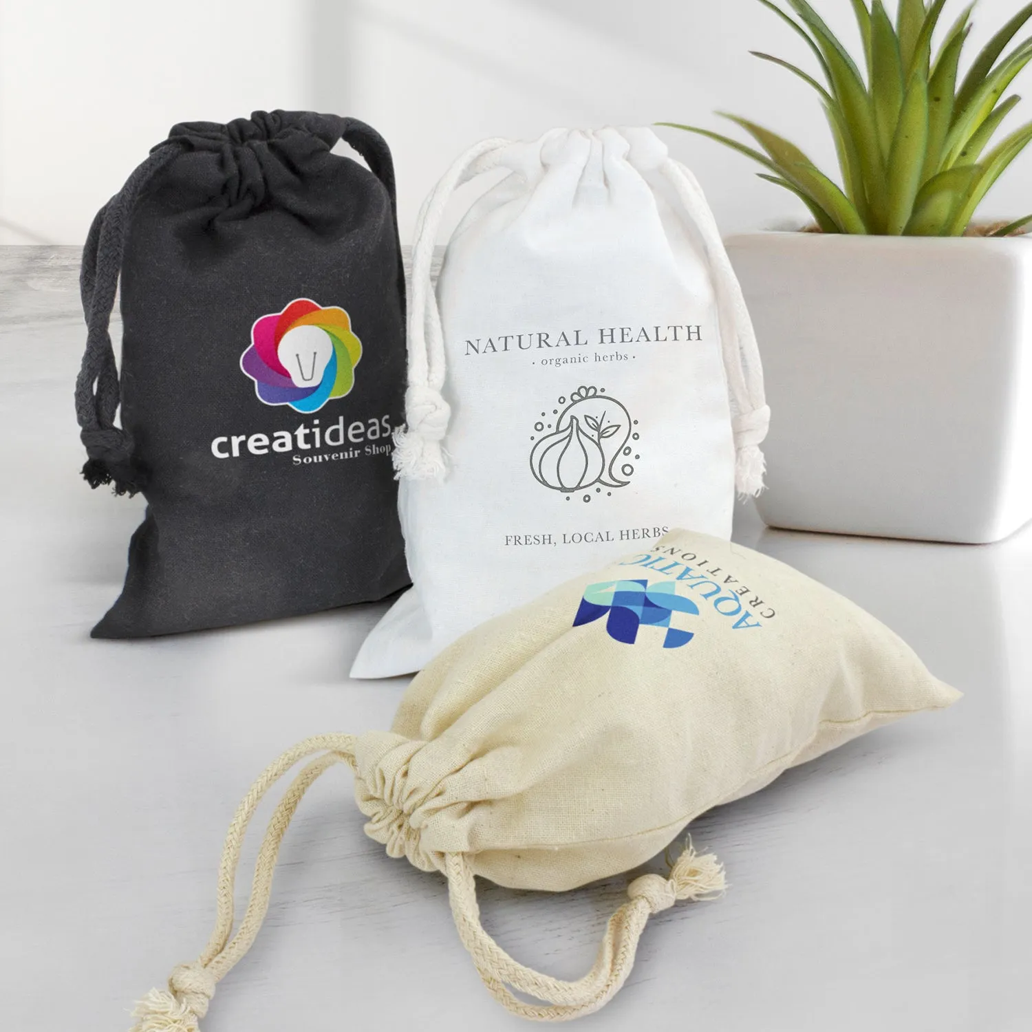 Stock Cotton Gift Bag-Small (SCB-37T)