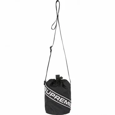 Supreme "Small Cinch" Pouch Bag Black