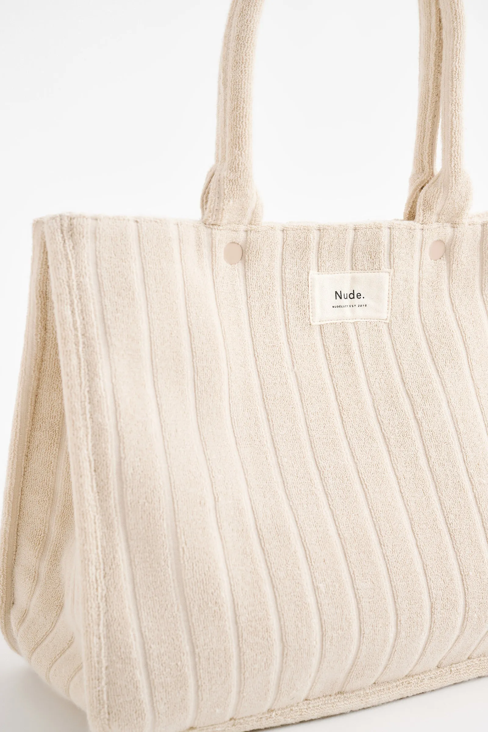 TERRY SHOPPER TOTE