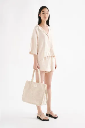 TERRY SHOPPER TOTE