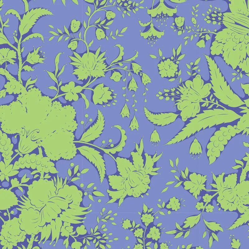 Tilda Bloomsville Fabric | Abloom | Cornflower