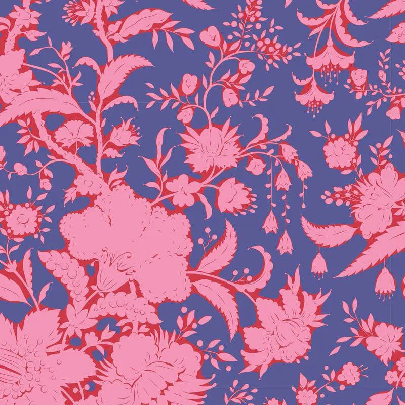 Tilda Bloomsville Fabric | Abloom | Prussian
