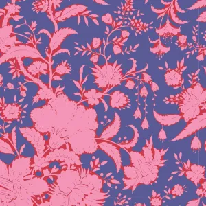 Tilda Bloomsville Fabric | Abloom | Prussian