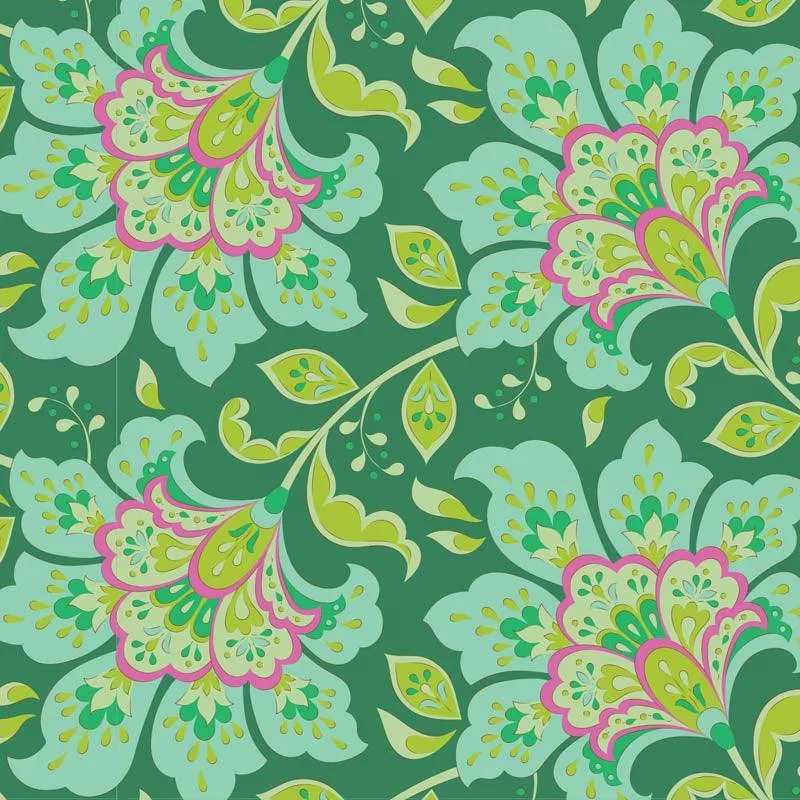 Tilda Bloomsville Fabric | Flowermarket | Pine