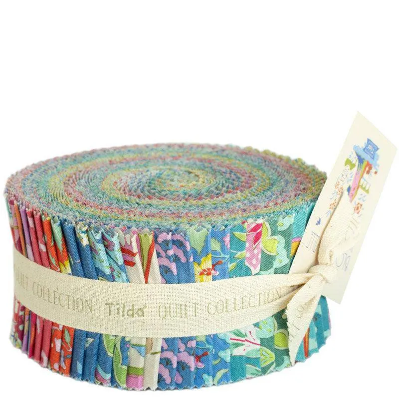 Tilda Bloomsville Fabric | Jelly Roll (20)