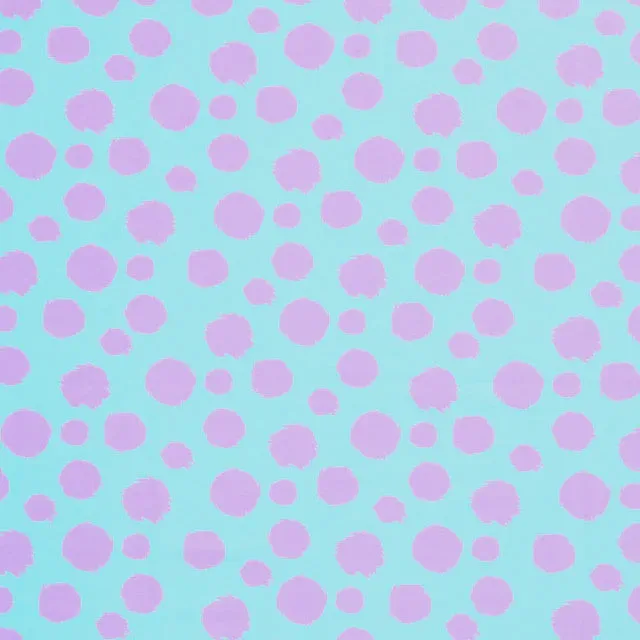 Tula Pink Tabby Road Deja Vu Minky Fur Ball Technomint  fabric