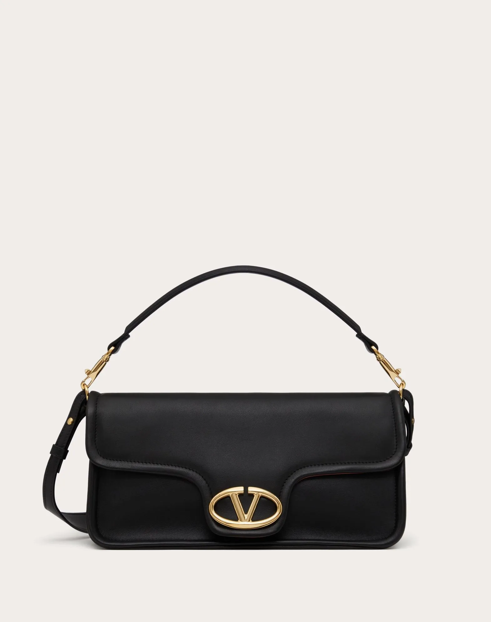 Valentino Garavani Nappa Leather Shoulder Bag