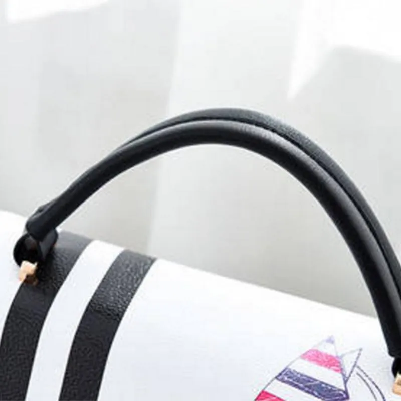 Wild Crossbody Bag Women White Genuine Leather Waterproof Zip Buckle High Heels Tote Shoulder Bags