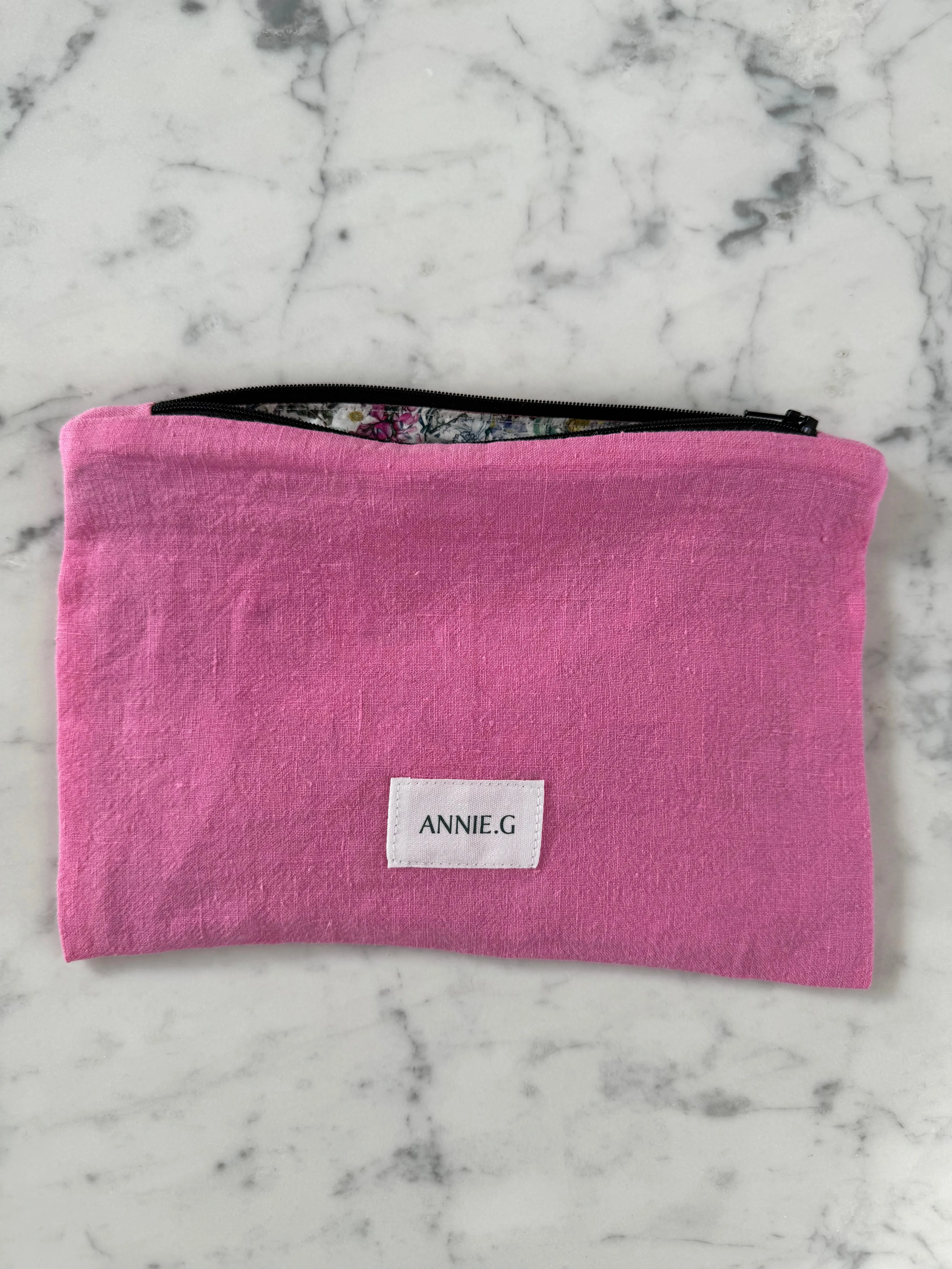 Zipper Pouch - Pink